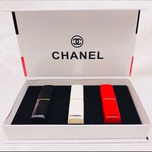 Chanel Red Rouge Lip Limited Edition Set